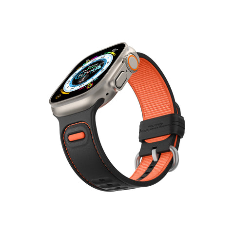 
  
 Apple Watch Series (49/45/44/42mm) Athlex Band Active Orange