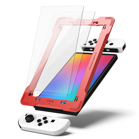
  
 Nintendo Switch OLED Snap Fit (2P) Clear