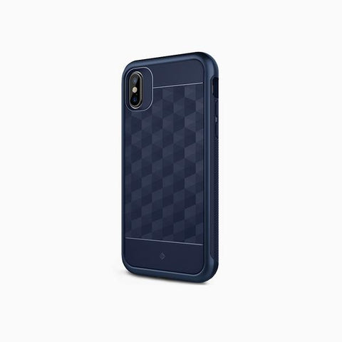 
  
    iPhone Cases -
  
 iPhone Xs Parallax Navy Blue