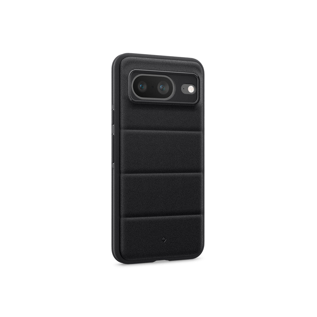 Pixel 8 Case Athlex in active black showing the back and partial side