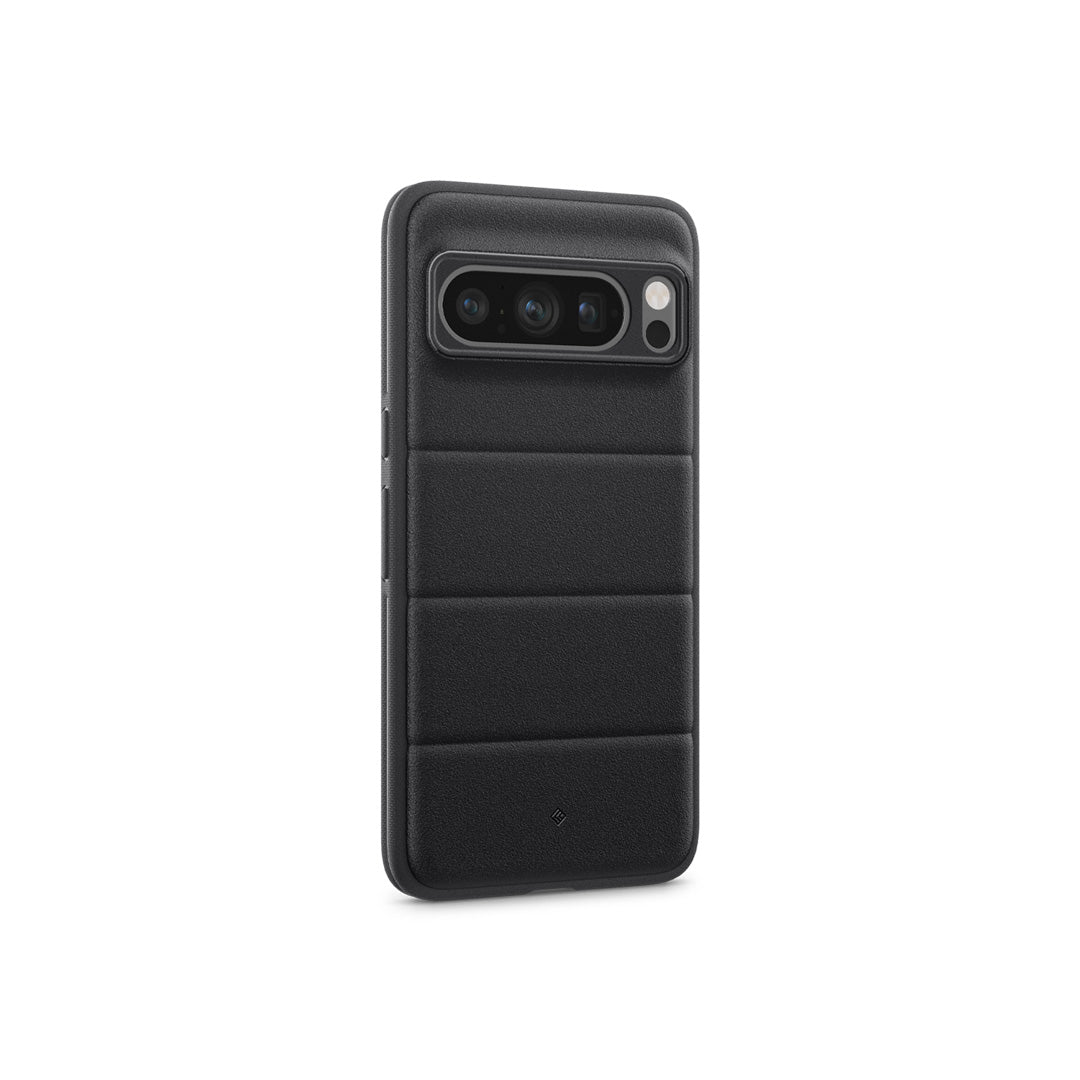 Pixel 8 Pro Case Athlex in active black showing the back and partial side