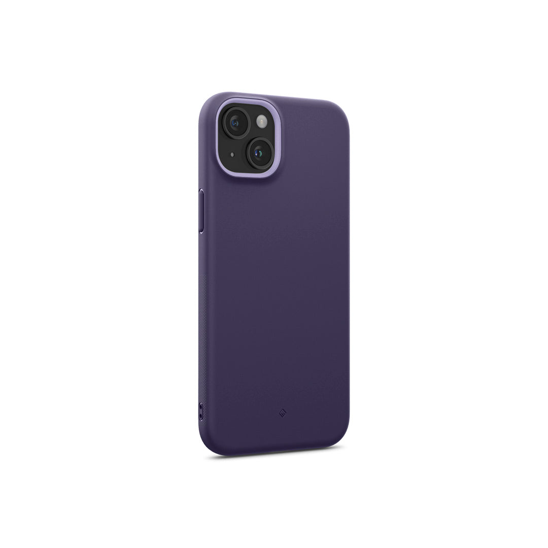 iPhone 15 Plus Case Nano Pop Mag in purple color showing the back