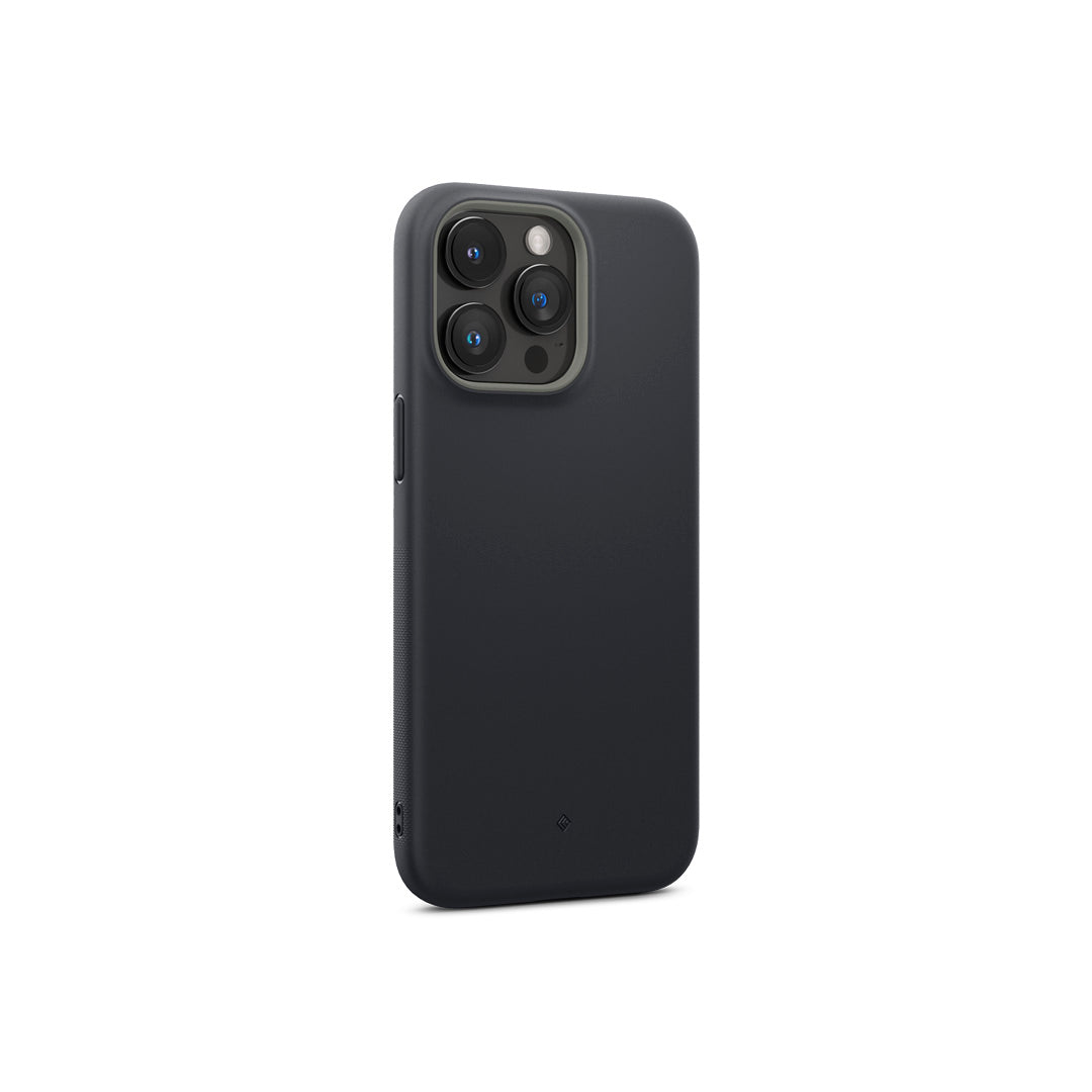 iPhone 15 Pro Case Nano Pop Mag in black sesame color showing the back