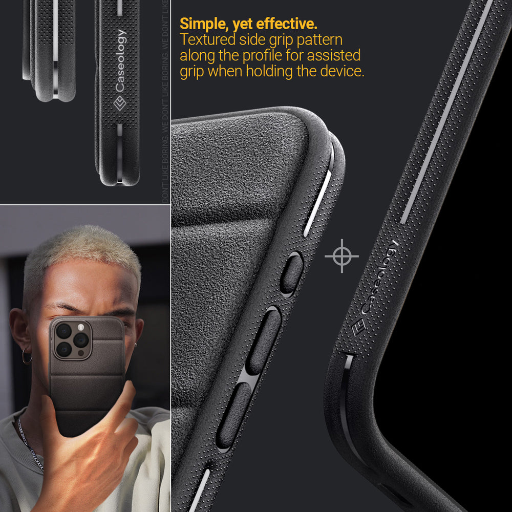 Spigen Crystal Flex case for iPhone 15 Pro, Grip-Friendly Protective Case