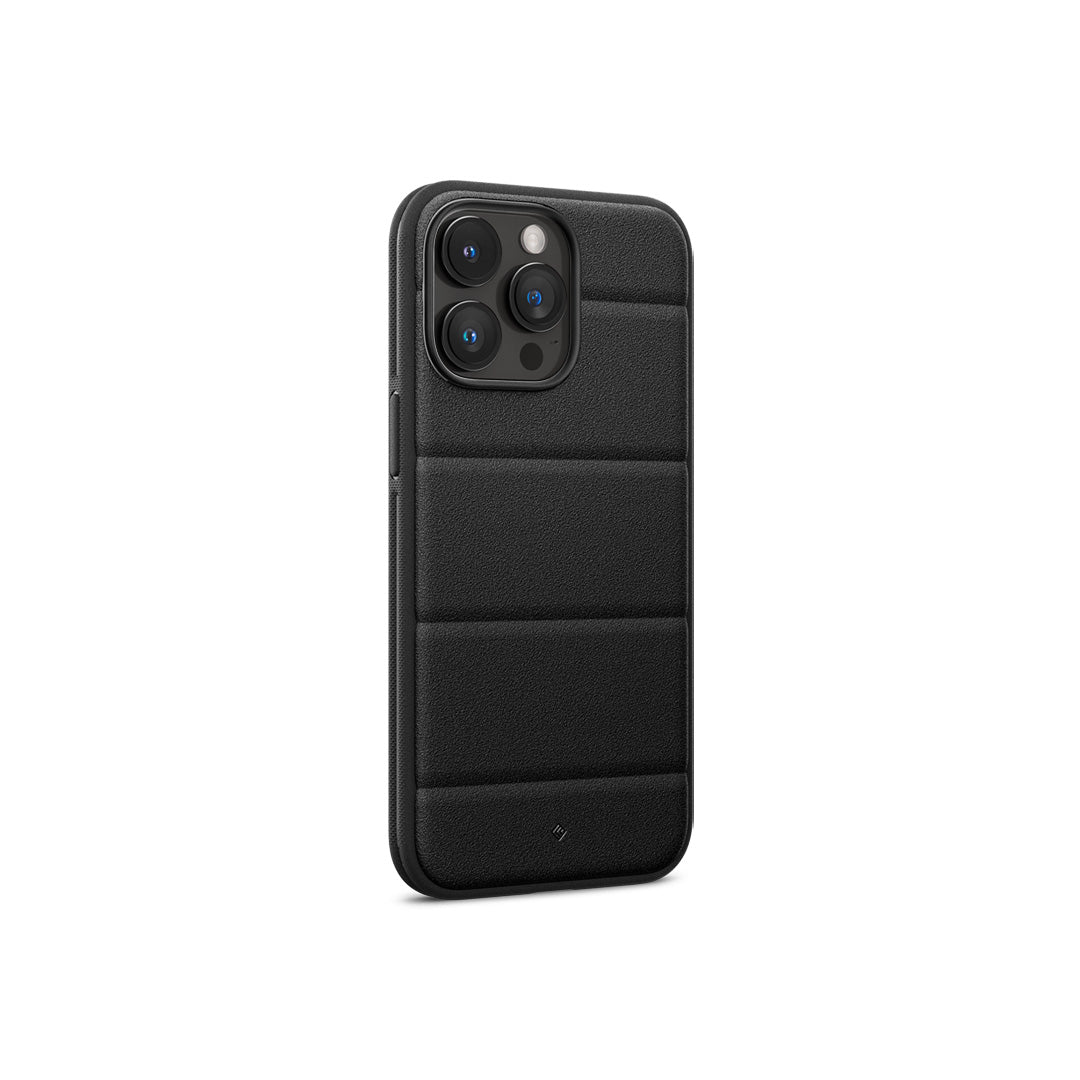 iPhone 15 Pro Case Athlex in black color showing the back