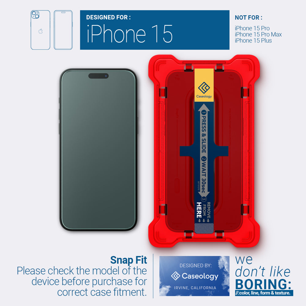 For iPhone 15 Pro Max, 15 Pro, 15 Plus, 15 Case, Spigen Thin Fit Cover