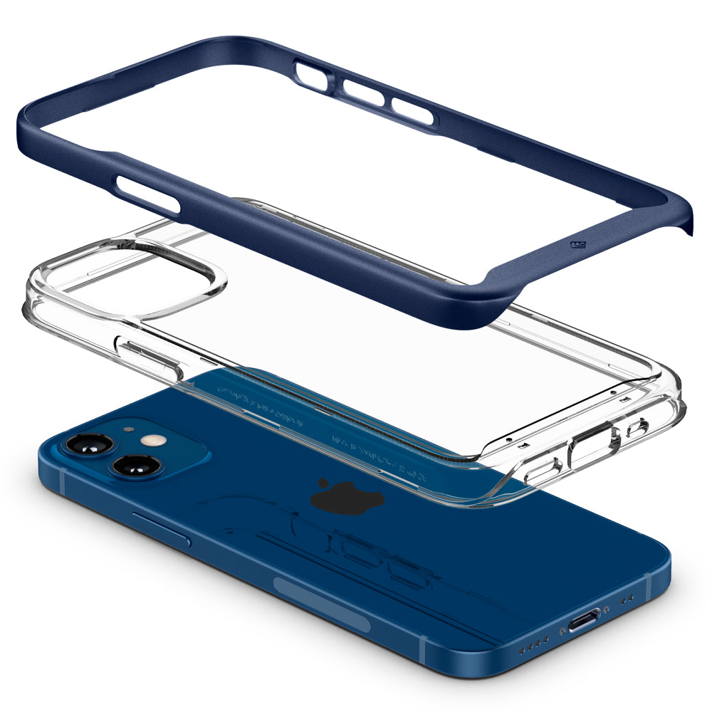 iPhone 12 Mini Case, Caseology Skyfall for Apple iPhone 12 Mini - Navy Blue  