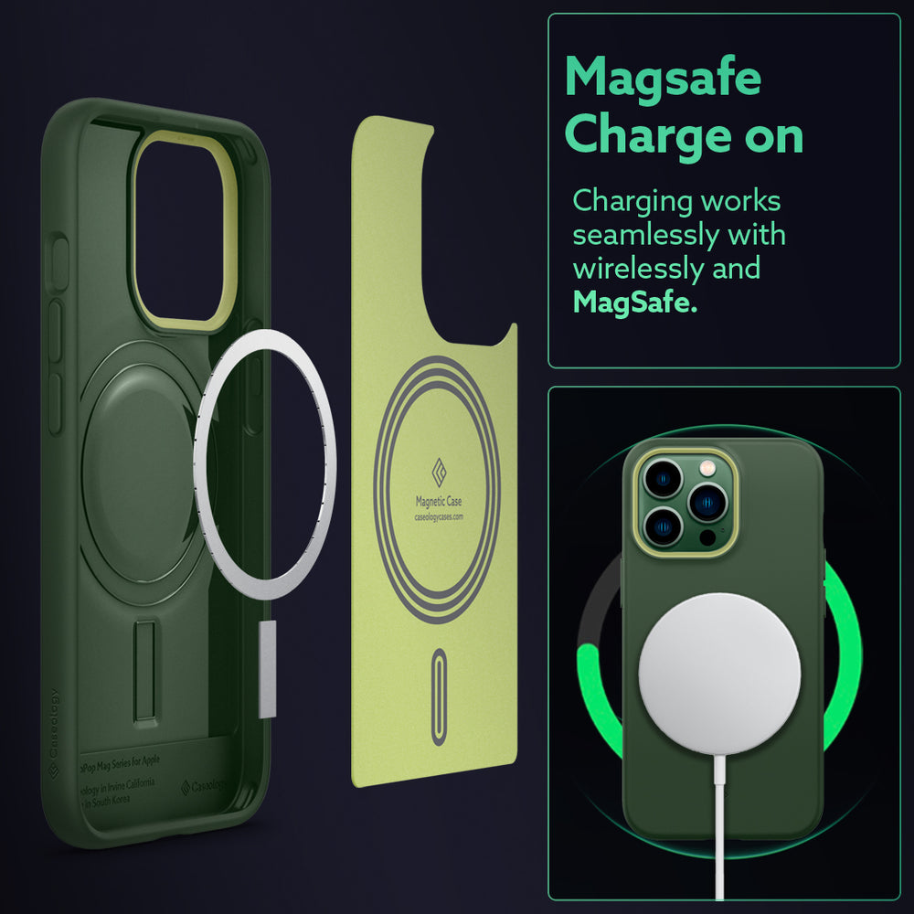 Caseology Nano Pop Porte Carte Magnétique pour Magsafe Wallet Compatible  avec iPhone 12 Série/iPhone 13 Série - Grape Purple : : High-Tech