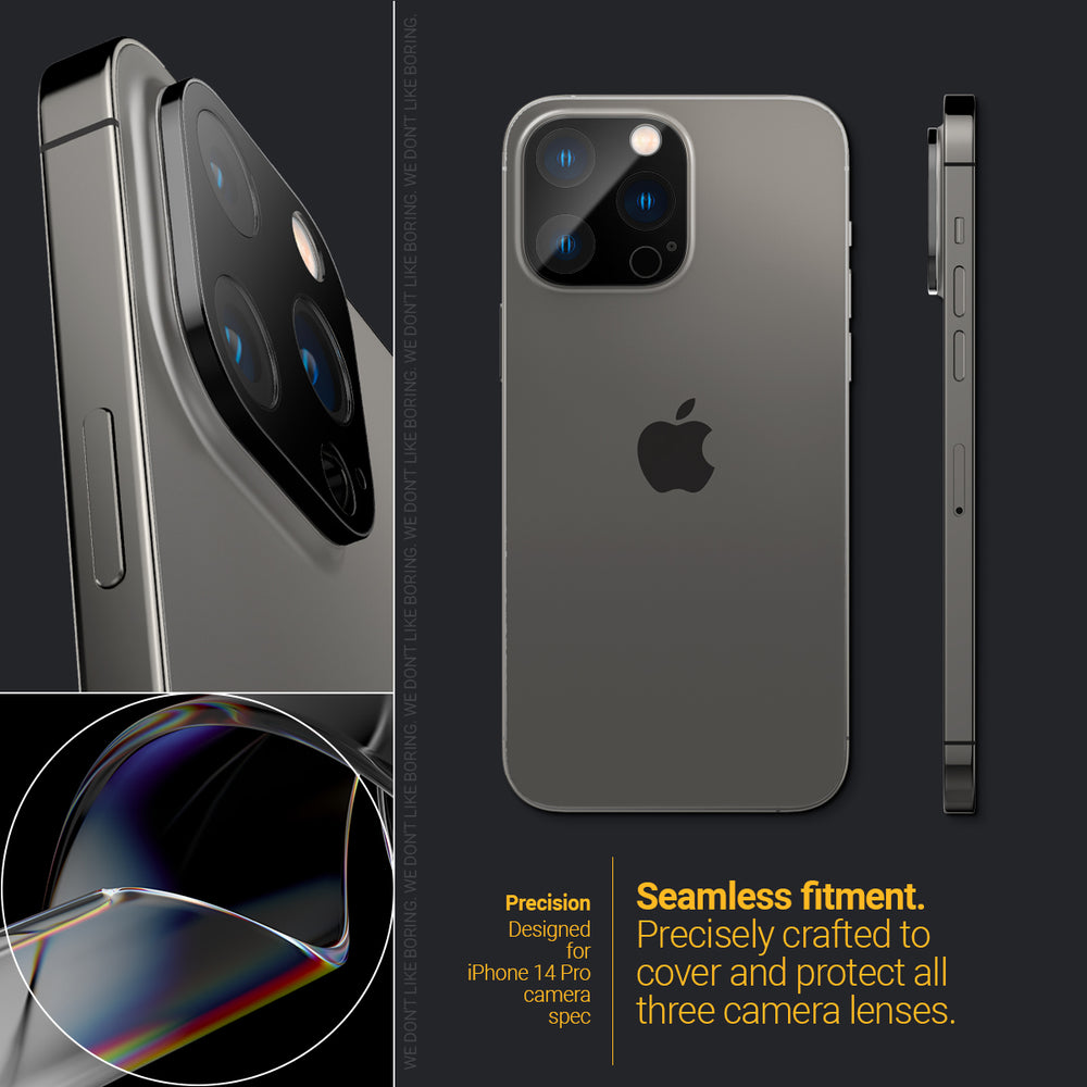 Spigen Optik Lens Protector (2 Pack) for iPhone 15 Plus/ iPhone 15 and  iPhone 14 Plus/ iPhone 14 –